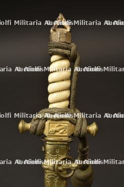 Dague style 1902 d officier de la Marine imperiale allemande. Imperial german navy officer 1902 style dagger. Kaiserliche Marine Dolch fur Offizier im Stil 1902 — miniature 10