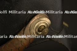 Casque a pointe d officier prussien 1842. Early prussian officer spiked helmet pattern 1842. Offizier Pickelhaube M1842 — miniature 12