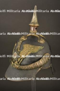 Casque d officier modele 1842 de la Garde. Scarce prussian guard pattern 1842 officer spiked helmet. Selten Garde Offizier Pickelhaube M1842