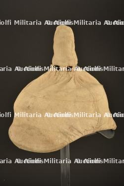 Casque d officier de reserve Garde FeldArtillerie. Guard field artillery reserve officer spiked helmet. Garde Feldartillerie Reserve Offizier Pickelhaube. — miniature 1