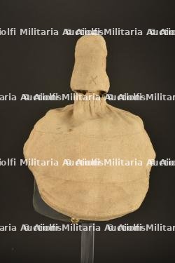 Casque d officier de reserve Garde FeldArtillerie. Guard field artillery reserve officer spiked helmet. Garde Feldartillerie Reserve Offizier Pickelhaube. — photo 5