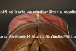 Casque d officier de reserve Garde FeldArtillerie. Guard field artillery reserve officer spiked helmet. Garde Feldartillerie Reserve Offizier Pickelhaube. — photo 21