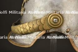 Casque a pointe de Kurassier modele 1862. Cuirassier spiked helmet pattern 1862. Kurassier Pickelhaube Modell 1862 — photo 7