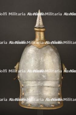Casque a pointe de Kurassier modele 1862. Cuirassier spiked helmet pattern 1862. Kurassier Pickelhaube Modell 1862 — miniature 10