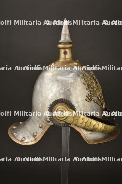 Casque a pointe de Kurassier modele 1862. Cuirassier spiked helmet pattern 1862. Kurassier Pickelhaube Modell 1862 — photo 12
