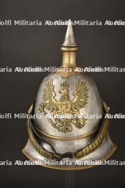 Casque a pointe de Kurassier modele 1862. Cuirassier spiked helmet pattern 1862. Kurassier Pickelhaube Modell 1862 — photo 16