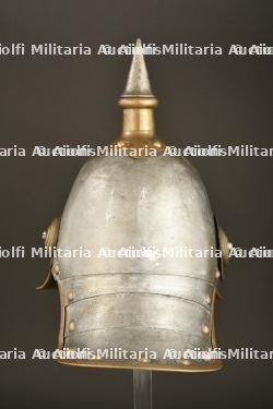 Casque a pointe de Kurassier modele 1862. Cuirassier spiked helmet pattern 1862. Kurassier Pickelhaube Modell 1862 — miniature 21
