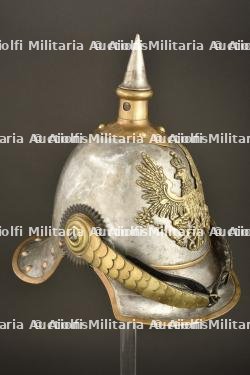 Casque a pointe de Kurassier modele 1862. Cuirassier spiked helmet pattern 1862. Kurassier Pickelhaube Modell 1862 — photo 28