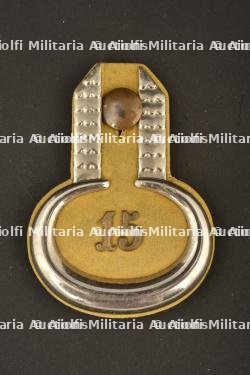 Epaulette demi taille du 15eme regiment de Uhlans. Prussian 15th lancers small shoulder epaulet. Ulanen Regiment Nr 15 Epaulette