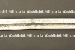 Sabre d officier tete de lion de cavalerie a lame gravee. German cavalry officer sword, engraved blade. Kavallerie Offizier Lowenkopf Säbel — photo 14