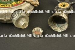 Gourde de reserviste du Kurassier Regiment Nr 8. German cuirassier reservist canteen. Kurassier Regiment Nr 8 Reservistenflasche — photo 2