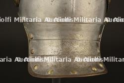 Casque de Kurassier modele 1862 reconstitue en Leibgendarme. Prussian cuirassier spiked helmet with reproduction of a Leibgendarme eagle. Kurassier Helm M1862 mit Leibgendarme Neufertigung Adler — photo 13