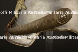 Casque de Kurassier modele 1862 reconstitue en Leibgendarme. Prussian cuirassier spiked helmet with reproduction of a Leibgendarme eagle. Kurassier Helm M1862 mit Leibgendarme Neufertigung Adler — miniature 15