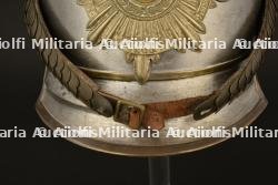 Casque de Kurassier modele 1862 reconstitue en Leibgendarme. Prussian cuirassier spiked helmet with reproduction of a Leibgendarme eagle. Kurassier Helm M1862 mit Leibgendarme Neufertigung Adler — miniature 21