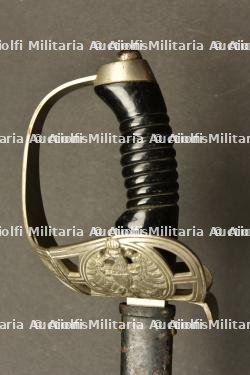 Sabre de cavalerie prussien 1889 d achat prive du HR13. German hussars private purchase sword. Husaren Regiment Nr 13 Eigentum Kavallerie Degen — photo 5