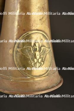 Trompette de cavalerie prussienne. Prussian cavalry trumpet. Preussen Kavallerie Trompete — photo 5