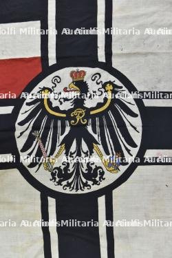 Grand drapeau imperial allemand. Large imperial german flag. Grosse Reichskriegsflagge Kaiserkiche Kriegs Fahne — photo 2