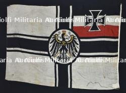 Grand drapeau imperial allemand. Large imperial german flag. Grosse Reichskriegsflagge Kaiserkiche Kriegs Fahne — miniature 4