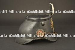 Tschako de sous officier prussien. Prussian light infantry NCO shako. Jäger Unteroffizier Tschako — photo 7