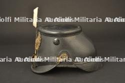 Tschako de sous officier prussien. Prussian light infantry NCO shako. Jäger Unteroffizier Tschako — miniature 9