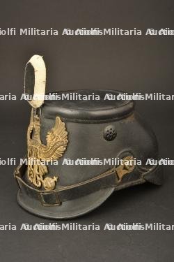 Tschako de sous officier prussien. Prussian light infantry NCO shako. Jäger Unteroffizier Tschako — miniature 10