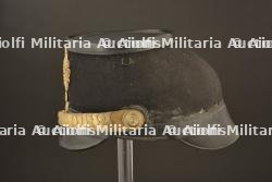 Tschako d officier de reserve de Jäger. Prussian light infantry reserve officer shako. Preussen Reserve Offizier Jager Tschako — miniature 7