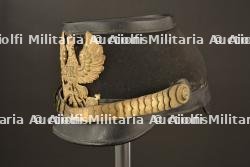 Tschako d officier de reserve de Jäger. Prussian light infantry reserve officer shako. Preussen Reserve Offizier Jager Tschako — photo 12