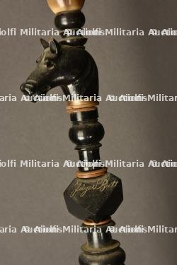 Pipe de reserviste du 11eme Chasseurs a pied de Marburg. German 11th light infantry porcelan reservist pipe. Marburg Jäger Bataillon Nr 11 Reservistenpfeife — photo 5
