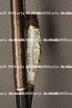 Pipe de reserviste du 11eme Chasseurs a pied de Marburg. German 11th light infantry porcelan reservist pipe. Marburg Jäger Bataillon Nr 11 Reservistenpfeife — miniature 7