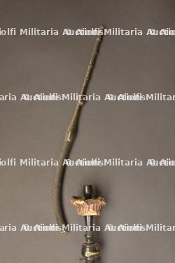 Pipe de reserviste du 11eme Chasseurs a pied de Marburg. German 11th light infantry porcelan reservist pipe. Marburg Jäger Bataillon Nr 11 Reservistenpfeife — miniature 12