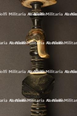 Pipe de reserviste du Kurassier Regiment Nr 4. German 4th cuirassier porcelan reservist pipe. Kurassier Regiment Nr 4 Reservistenpfeife — photo 12