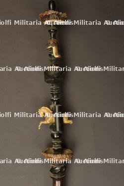 Pipe de reserviste du Kurassier Regiment Nr 4. German 4th cuirassier porcelan reservist pipe. Kurassier Regiment Nr 4 Reservistenpfeife — miniature 13