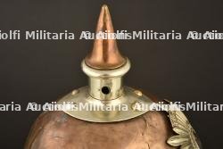 Casque de Garde du Corps modele 1867 en tenue de service. Prussian Garde du Corps spiked helmet pattern 1867. Garde du Corps Pickelhaube M1867 — photo 6