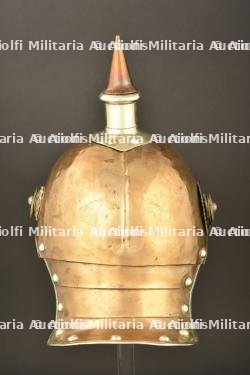 Casque de Garde du Corps modele 1862 67. Prussian Garde du Corps spiked helmet pattern 1862. Garde du Corps Pickelhaube M1862 — miniature 8
