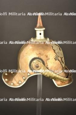 Casque de Garde du Corps modele 1862 67. Prussian Garde du Corps spiked helmet pattern 1862. Garde du Corps Pickelhaube M1862 — miniature 10