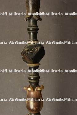 Pipe de reserviste de Garde du Corps. Scarce Garde du Corps porcelan reservist pipe.Seltene Garde du Corps Reservistenpfeife — miniature 10
