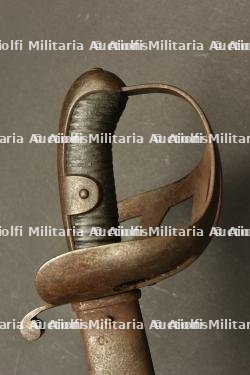 Sabre de Carabinier Saxon M1852 reglementaire. Saxon Carabinier pattern 1852 saber. Sachsen Carabiner Säbel M1852 — miniature 4
