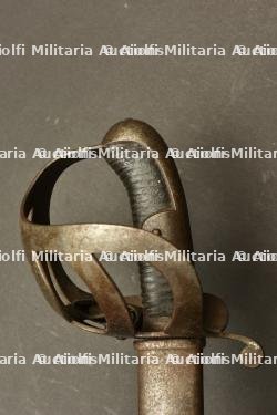 Sabre de Carabinier Saxon M1852 reglementaire. Saxon Carabinier pattern 1852 saber. Sachsen Carabiner Säbel M1852 — miniature 6