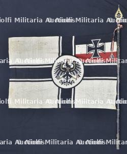 Drapeau imperial de veterans de l association der Stahlhelm. WW1 veteran association patriotic imperial flag. Kaiserliche Reichskriegsflagge der Stahlhelmbund — photo 6