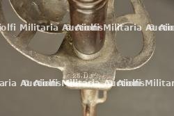 Sabre de cavalerie 1889 25eme dragon Wurttemberg. Wurttemberg dragoon sword pattern 1889. Wurttemberg Dragoner Kavallerie Degen KD89 — miniature 2