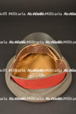 Schirmmutze feldgrau d officier d infanterie prussien. WW1 field grey infantry officer visor cap. Feldgraue Infanterie Offizier Infanterie Schirmmutze — photo 3