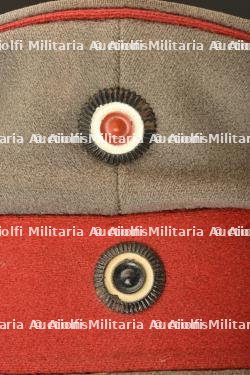 Schirmmutze feldgrau d officier d infanterie prussien. WW1 field grey infantry officer visor cap. Feldgraue Infanterie Offizier Infanterie Schirmmutze — miniature 6