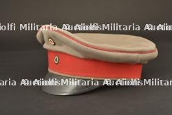 Schirmmutze feldgrau d officier d infanterie prussien. WW1 field grey infantry officer visor cap. Feldgraue Infanterie Offizier Infanterie Schirmmutze — photo 7