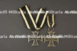 Croix de fer 2nd classe WWI. WWI 2nd Class Iron Cross. — miniature 2