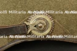 Tschako ersatz en feutre de sous officier de Jäger, Schutzen ou Mitrailleur de la Garde. WW1 Prussian guard light infantry ersatz felt shako. Garde Jäger, Schutzen oder Maschinengewehrtruppen Ersatz Tschako — photo 7