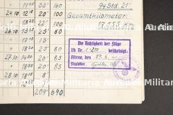 Ensemble de Flugbuch de l Unteroffizier Fritsche. Flugbuch set. — photo 9
