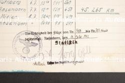 Ensemble de Flugbuch de l Unteroffizier Fritsche. Flugbuch set. — miniature 25