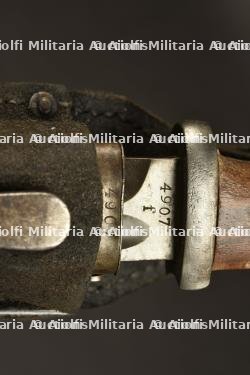 Baïonnette allemande pour K98k fabriquée par Höller en 1939 — miniature 2