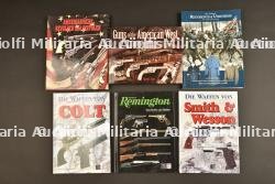 Lot mixte de six livres. Guerre civile américaine / Armes à feu.