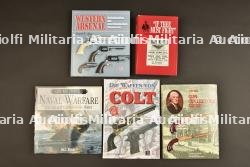 Lot mixte de cinq livres US Civil War/Armes.